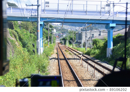 2021年從山陽本線廣島站到白市站的列車窗口及周邊景色 2021年從山陽本線廣島站到白市站的列車窗口及周邊景色 89106202