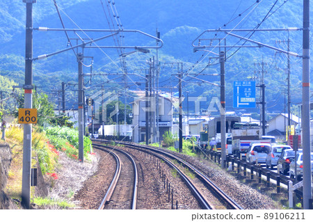 2021年從山陽本線廣島站到白市站的列車窗口及周邊景色 2021年從山陽本線廣島站到白市站的列車窗口及周邊景色 89106211
