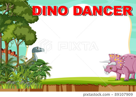 Certificate template with dinosaur Certificate template with dinosaur 89107909