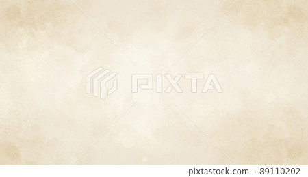 Close Up detail of old watercolor paper texture background, Beige paper vintage, use for banner web design concept 89110202