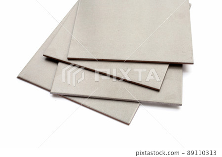 Floor tiles on white background. 89110313