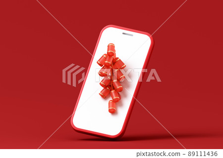 3D rendered Chinese style concept illustration 3D rendered Chinese style concept illustration 89111436