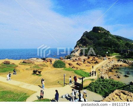 Taiwan's Noyanagi Geological Park and Nature Taiwan's Noyanagi Geological Park and Nature 89111714