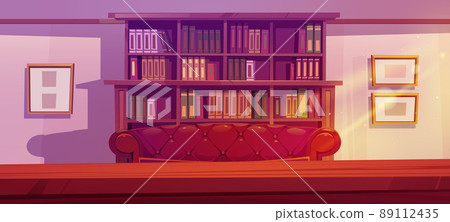 Luxury old living room, cabinet, library interior Luxury old living room, cabinet, library interior 89112435