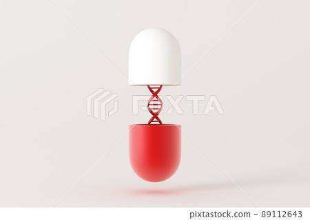 3D rendered medical theme concept illustration 3D rendered medical theme concept illustration 89112643