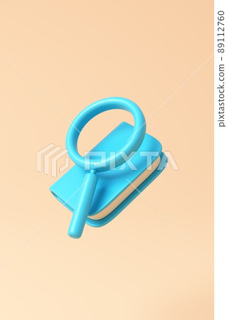 3D rendered educational theme concept illustration 3D rendered educational theme concept illustration 89112760