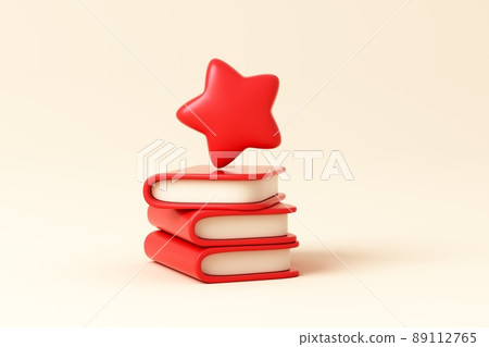 3D rendered educational theme concept illustration 3D rendered educational theme concept illustration 89112765