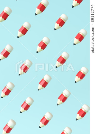 3D rendered educational theme concept illustration 89112774