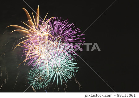 Holiday Fireworks in Summer Holiday Fireworks in Summer 89113061