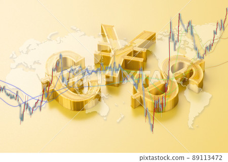 Image of Yen Dollar Euro Forex Image of Yen Dollar Euro Forex 89113472