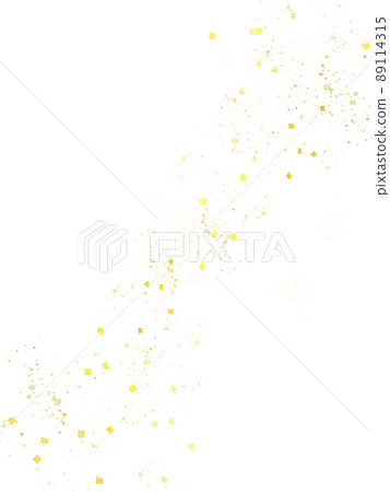 Simple Japanese style background with gold leaf scattered 89114315