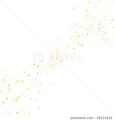 Simple Japanese style background with gold leaf scattered 89114316