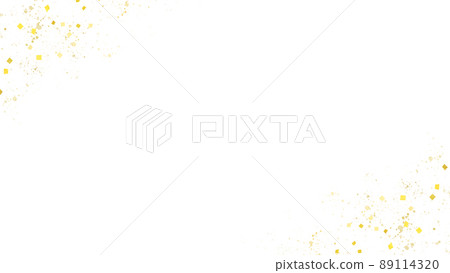 金箔散落的簡單日式背景 89114320