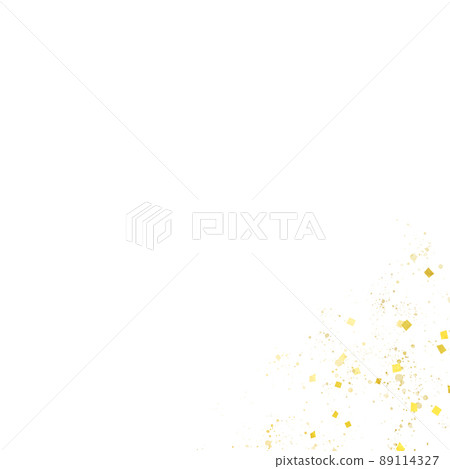 Simple Japanese style background with gold leaf scattered 89114327