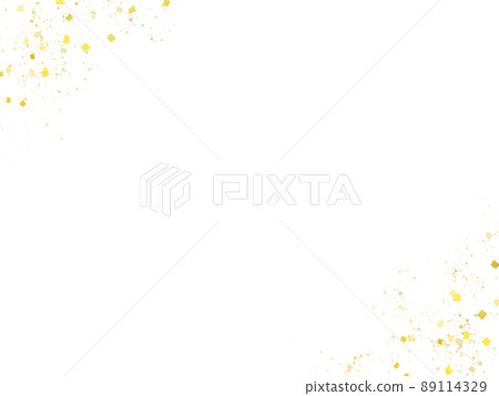 金箔散落的簡單日式背景 89114329