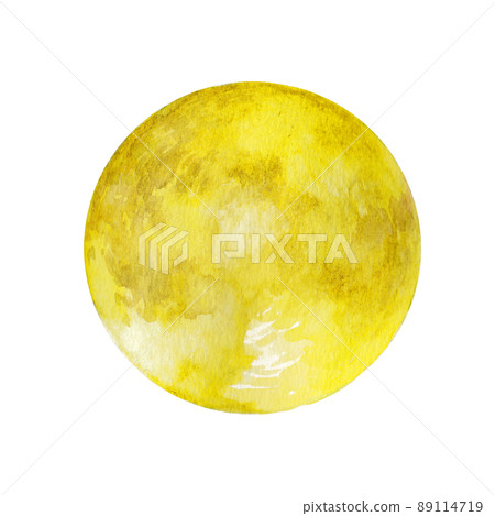 Moon watercolor illustration illustration background illustration 89114719