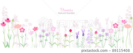 Natural cute pink flowers Natural cute pink flowers 89115408