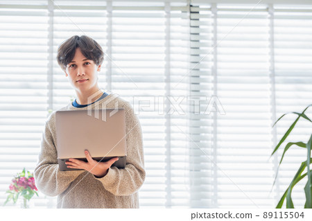 Young men personal computer Young men personal computer 89115504