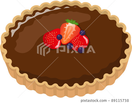 Chocolate tart 89115738