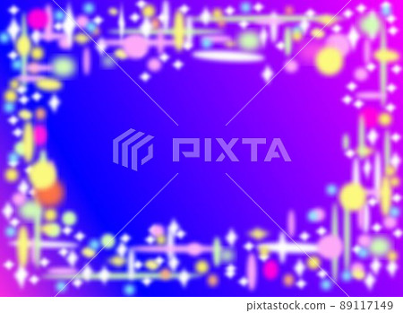 Blue-purple gradation and glittering light background Blue-purple gradation and glittering light background 89117149