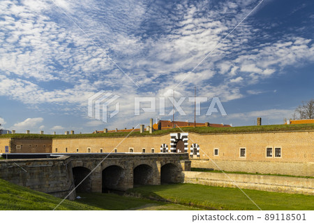 Small fortress and memorial to victims 2nd World War, Terezin, Northern Bohemia, Czech Republic Small fortress and memorial to victims 2nd World War, Terezin, Northern Bohemia, Czech Republic 89118501