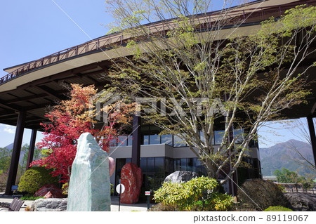 香草園旅行日記富士河口湖花園展望台富士山甲板外觀 89119067