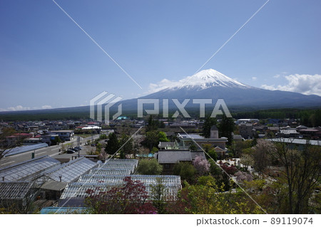 Fujisan Herb Garden Travel Diary Fujikawaguchiko Garden Observatory Fujisan Deck Mt. Fuji and the scenery of the garden 89119074
