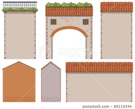 Traditional Italian architecture house building 89119344