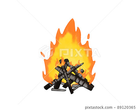 Bonfire flame Bonfire flame 89120365