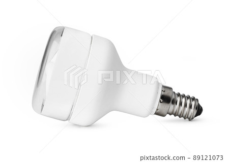 One light bulb isolated on white background One light bulb isolated on white background 89121073