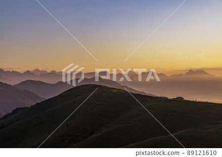 summer landscape near Monte Grappa, Northern Italy summer landscape near Monte Grappa, Northern Italy 89121610