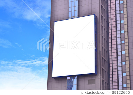 Building outdoor exterior wall billboard advertisement background mockup Building outdoor exterior wall billboard advertisement background mockup 89122660