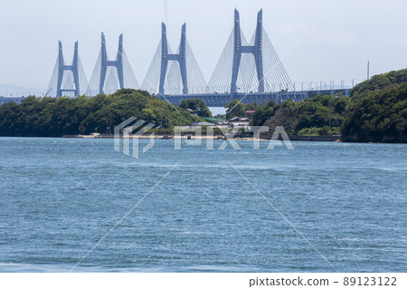 瀨戶大橋和瀨戶內海 瀨戶大橋和瀨戶內海 89123122