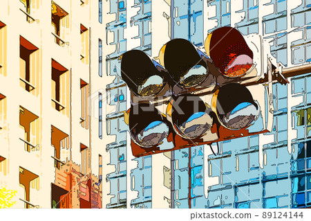 City pop taste traffic light 89124144