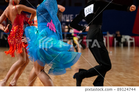 group dancers dancing paso doable in dance sport group dancers dancing paso doable in dance sport 89124744