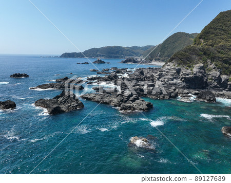 高知縣土佐清水市Ashizuri Sunny Road的風景 高知縣土佐清水市Ashizuri Sunny Road的風景 89127689