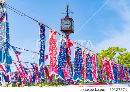138 Tower Park Carp Streamer <Ichinomiya City, Aichi Prefecture> 89127874