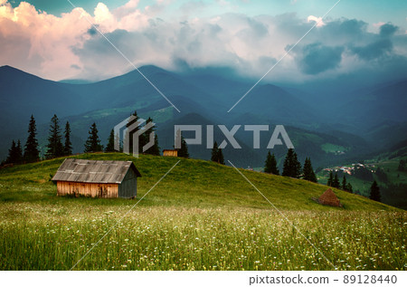 Carpathian mountain landscape Carpathian mountain landscape 89128440