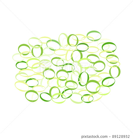 Sliced green onions. Chopped green onions. 89128932
