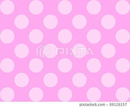 Large dot background material polka dot illustration material Large dot background material polka dot illustration material 89129157