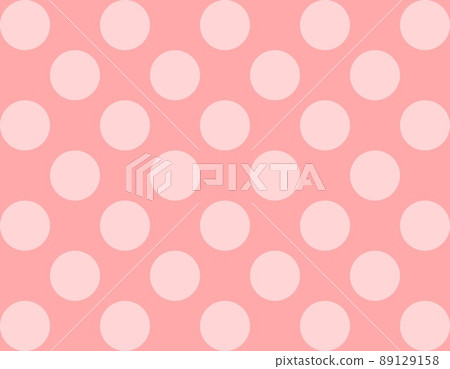 Large dot background material polka dot illustration material Large dot background material polka dot illustration material 89129158