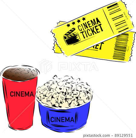 電影票和爆米花飲料套裝 89129551