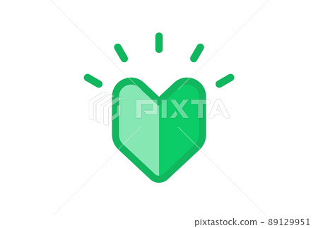 閃亮可愛的日本初學者標記：初學者/新人/許可圖像材料 89129951