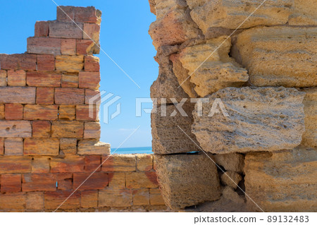Background with an old wall Background with an old wall 89132483
