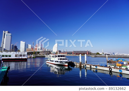 橫濱港和觀光船平台 89132662