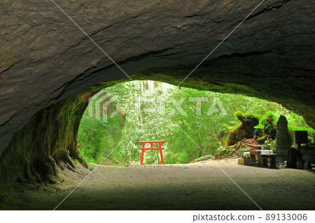 [Kagoshima Prefecture] Mizonokuchi Cave (100 Famous Cave in Japan) 89133006
