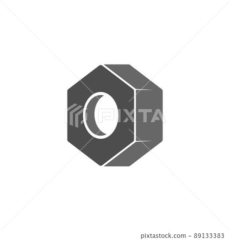 Screw, bolt icon logo design illustration Screw, bolt icon logo design illustration 89133383