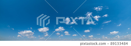 Clouds in blue sky panoramic high resolution background Clouds in blue sky panoramic high resolution background 89133484