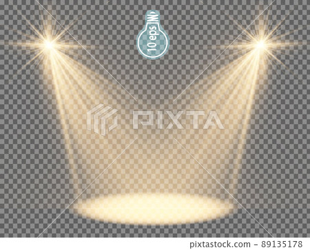 Christmas star.magic stars Isolated spark - stock vector 89135178