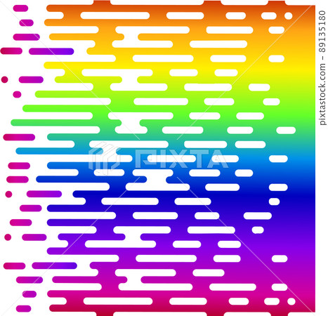 Rainbow texture in the style of a memphis .us in a pride flowers vector illustration. Rainbow texture in the style of a memphis .us in a pride flowers vector illustration. 89135180